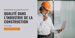 Travaux De Construction - Meilleur Créateur De Sites Web