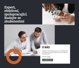 Bezplatná Šablona Návrhu Pro Služby Expertů Na Architekturu