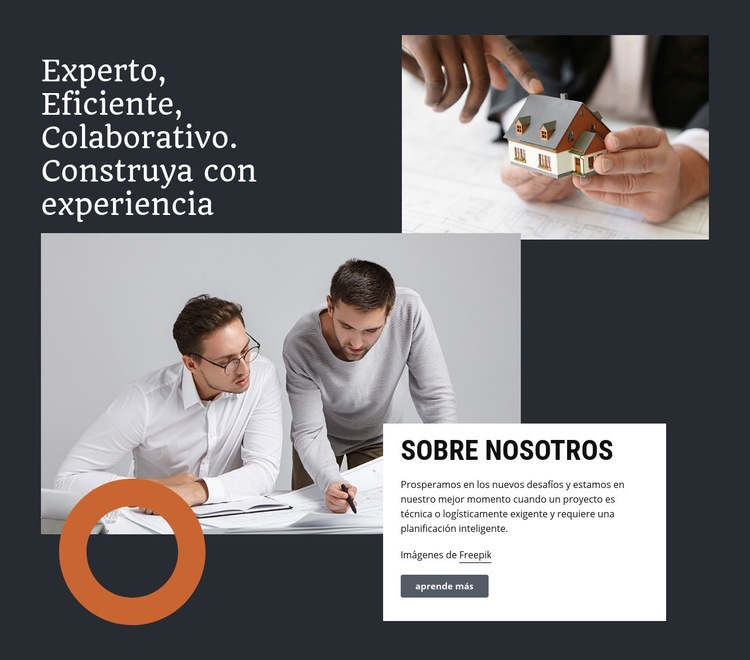  Servicios expertos en arquitectura Creador de sitios web HTML