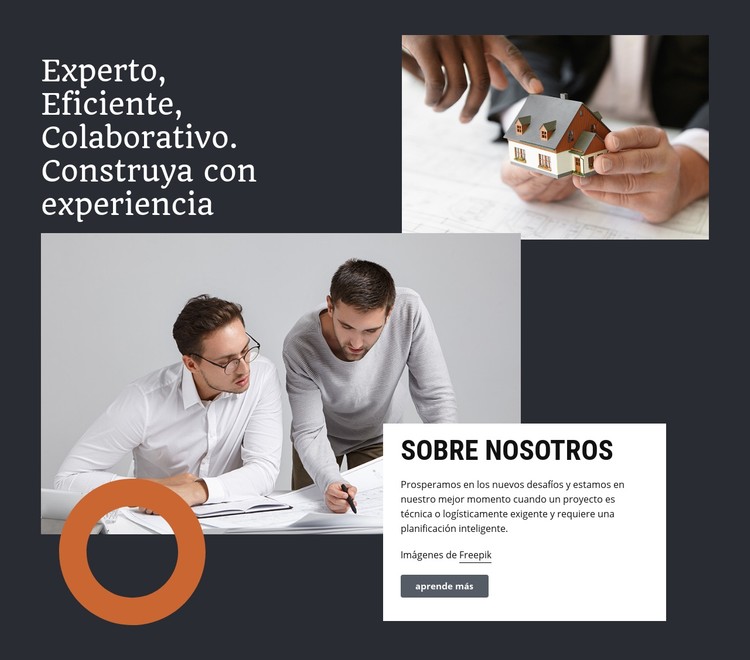  Servicios expertos en arquitectura Plantilla CSS