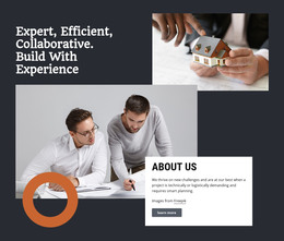 Architecture Expert Services - HTML Template