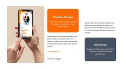 Site Template For Inspirational Designs