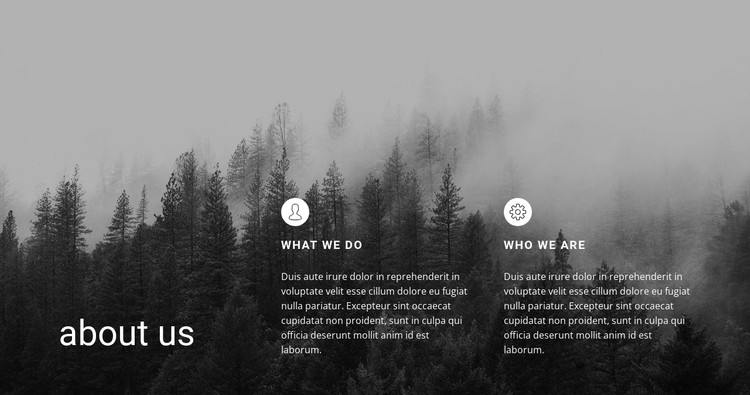 About business services CSS Template