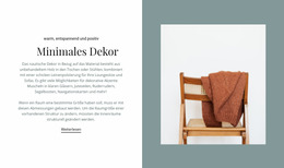 Minimaler Dekor Innenraum #Joomla-Templates-De-Seo-One-Item-Suffix