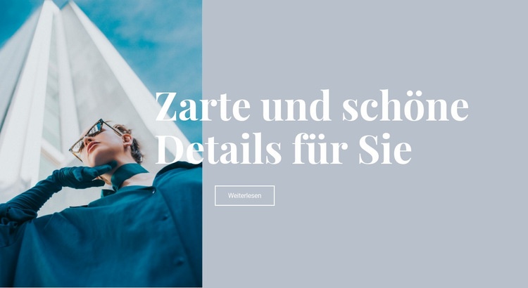 Sammlung von Beauty-Trends Website design