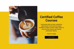 Coffee Barista Courses