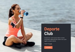 Ejecutando Club Deportivo Diseño De Sitios Web