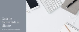 Plantilla Multipropósito De Una Página Para Guía Empresarial Del Cliente
