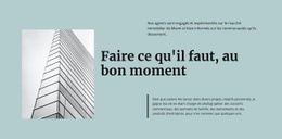 Créateur De Site Web Premium Pour Architecture Du Temps Futur