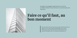 Architecture Du Temps Futur Modèle De Site Web CSS Gratuit