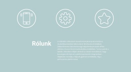 Ingyenes Letöltés Ikonok És Szöveg Html Sablonhoz