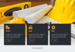 Építési Szolgáltatások És Tervek – Professzionális WordPress Téma