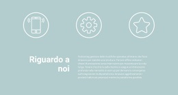 Icone E Testo Sito Web Di E-Commerce