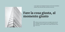 Architettura Del Tempo Futuro Modello Di Sito Web CSS Gratuito