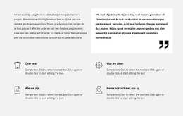 CSS-Menu Voor Repeater Voor Tekst En Lijst