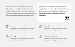 Repeater Voor Tekst En Lijst - Websitesjabloon Downloaden