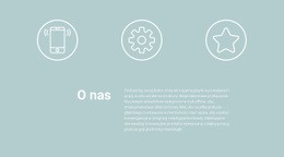 Ikony I Tekst - Profesjonalny Motyw WordPress