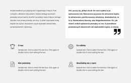 Tekst I Lista Przemienników - Darmowy Szablon Strony Internetowej