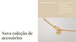 Modelo HTML5 Multifuncional Para Melhor Coleção De Moda