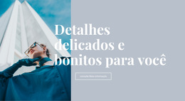 Coleção De Tendências De Beleza - Tema Do Site Pronto