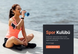 Koşu Sporları Kulübü - Modern Açılış Sayfası