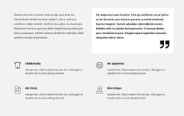 Metin Ve Liste Tekrarlayıcı Için CSS Menüsü