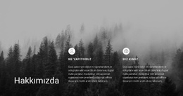 İşletme Hizmetleri Hakkında - Özelleştirilebilir Şablon