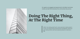 Future Time Architecture