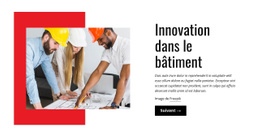 Innovation Dans Le Bâtiment Conception De Sites Web