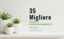 Piante Nell'Interior Design: Trascina E Rilascia La Pagina Di Destinazione