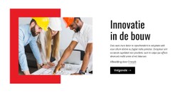 CSS-Rastersjabloonkolom Voor Innovatie In Bouwen