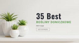 Rośliny W Aranżacji Wnętrz - Kod Szablonu HTML