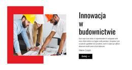 Innowacja W Budownictwie - Szablon Strony HTML