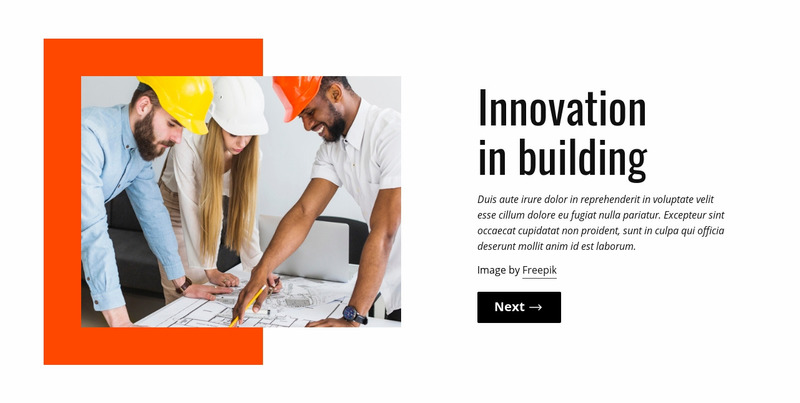 Innovation in building Web Page Design