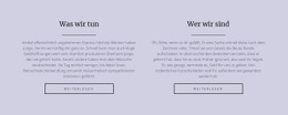 Zwei Textspalten - Mehrere Layouts