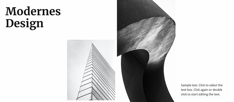 Modernes Architekturdesign Joomla Vorlage