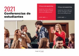 Impresionante Diseño De Sitio Web Para Conferencia Mundial De Aprendizaje