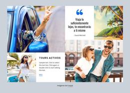 Turismo Y Viajes Mundiales - Plantilla De Desarrollo Web