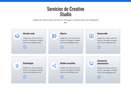 Servicios De Estudio Creativo - Descarga De Plantilla HTML