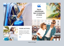 Plantilla HTML5 Exclusiva Para Turismo Y Viajes Mundiales