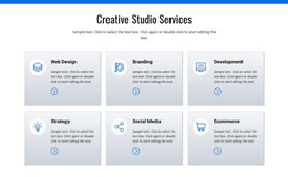 Creative Studio Services - HTML Website Template