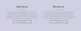 Two Text Columns - Html Code For Inspiration