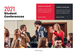 World Learning Conference - Professional HTML5 Template