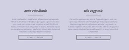 Két Szövegoszlop - Ingyenes Sablonok