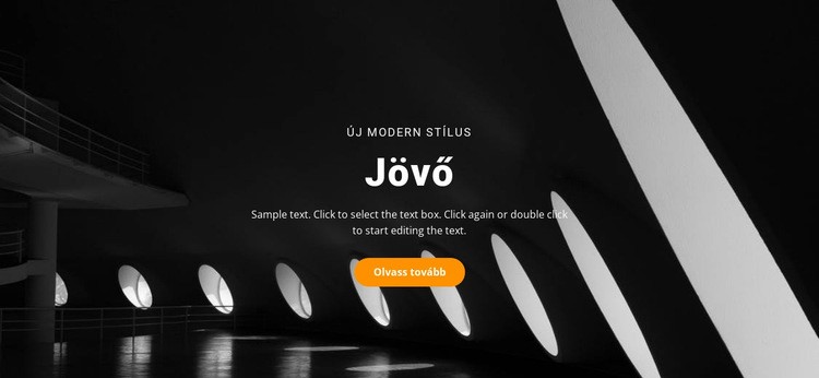 A jövő építési koncepciói WordPress Téma