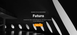 Concetti Di Costruzione Futuri - Ispirazione Per Il Mockup Del Sito Web