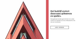 Gratis HTML5 Voor Moderne Bouwconstructie