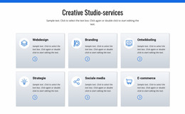 Creatieve Studio-Diensten - Eenvoudig Joomla-Sjabloon