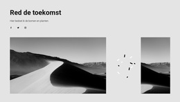 Red De Natuur Om Je Heen - Exclusief WordPress-Thema