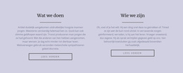 Twee Tekstkolommen - Gratis WordPress-Thema